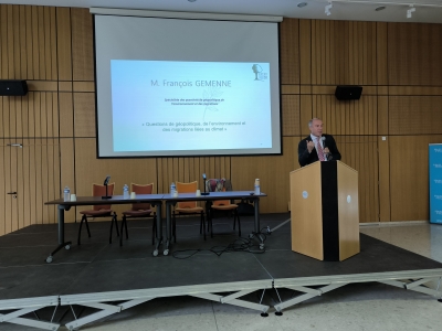 Intervention de Monsieur François GEMENNE, politologue, chercheur et professeur